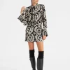 Ascot ShirtGhirlanda Black in Crepe De Chine