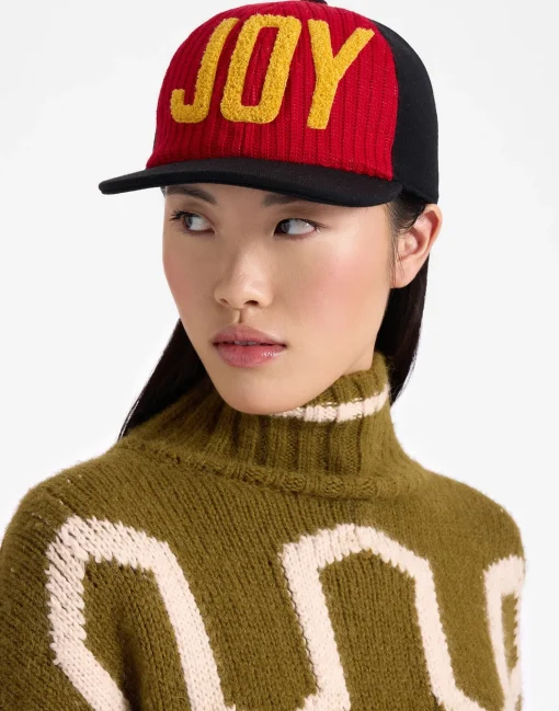 Babeball CapSolid Red in Wool