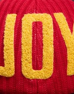 Babeball CapSolid Red in Wool