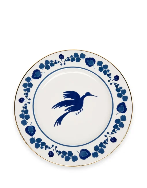 Charger PlateWildbird Blu in Porcelain