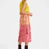 Column DressJacquard Multicolor in Jacquard
