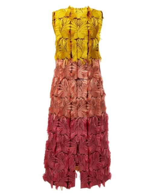 Column DressJacquard Multicolor in Jacquard