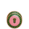 Dessert Plate Set of 2Pineapple Rosa in Porcelain