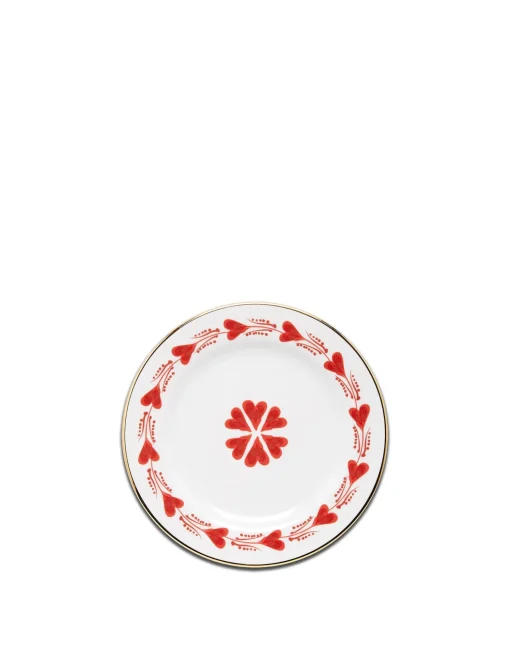 Dessert Plates Set Of 6Transylvania Mix in Porcelain