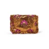 Hand PochetteBronze in Textured Sequins