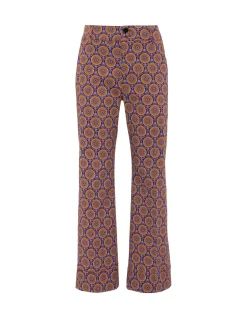 Hendrix PantsSovereign Mini Purple in Heavy Cotton Stretch