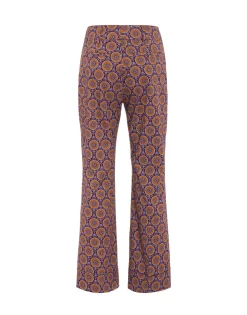 Hendrix PantsSovereign Mini Purple in Heavy Cotton Stretch