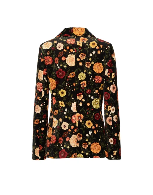24/7 JacketBotticelli Black in Cotton Velvet
