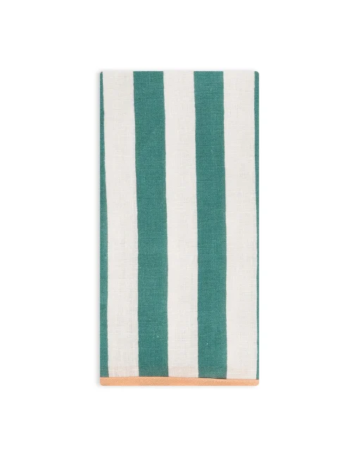 Large Napkins Set Of 2Riviera Green in Linen