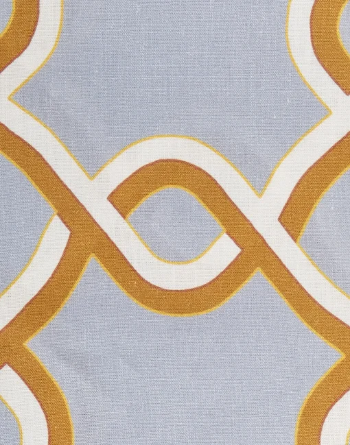 Large TableclothTackle Turquoise in Linen