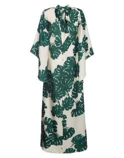Magnifico DressMonstera in Silk Twill