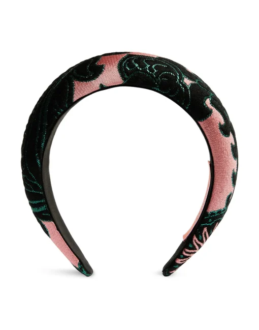Medici HeadbandOltrarno Pink in Jacquard