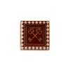 Mini Trinket TrayThe Keys Bordeaux in Porcelain