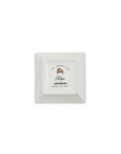Mini Trinket TrayThe Keys Bordeaux in Porcelain