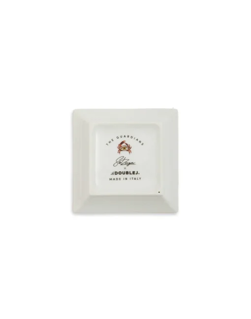 Mini Trinket TrayThe Keys Bordeaux in Porcelain
