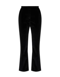 24/7 PantsSolid Black in Cotton Velvet