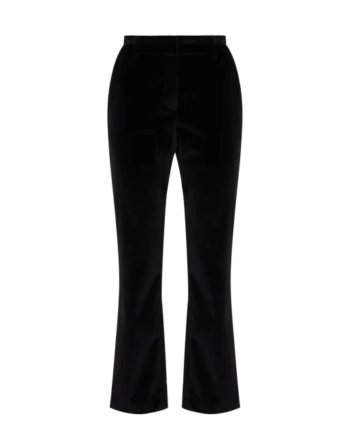 24/7 PantsSolid Black in Cotton Velvet