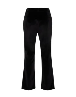 24/7 PantsSolid Black in Cotton Velvet