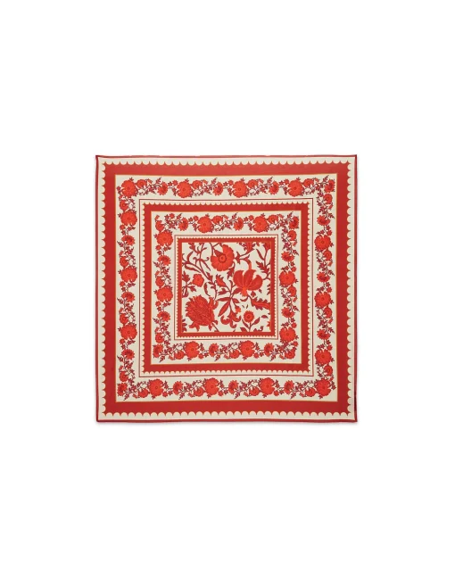 PareoDragonflower Placée Red in Silk Voile
