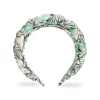 Rapunzel HeadbandFans Mint in Twill