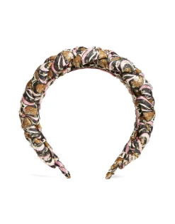 Rapunzel HeadbandJive Pink in Lurex Fil Coupé