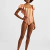 Scarlett SwimsuitRiviera in Piquet Lycra