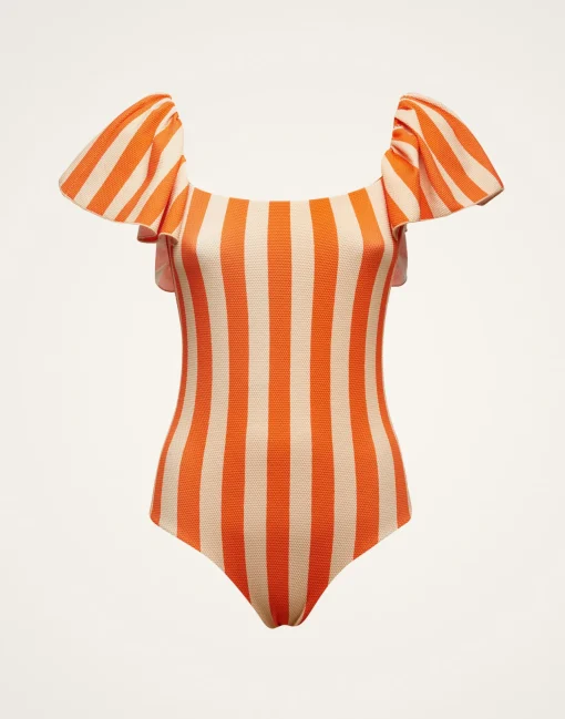 Scarlett SwimsuitRiviera in Piquet Lycra