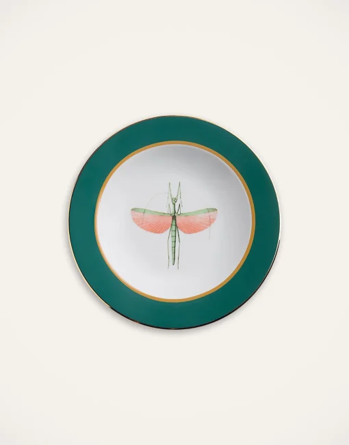 Soup Plates Set Of 2Libellula in Porcelain