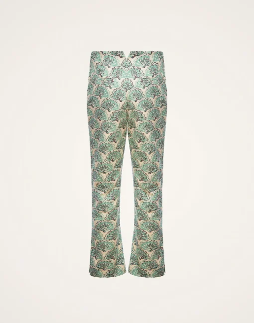 Torero PantsFans Mint in Shot Cotton