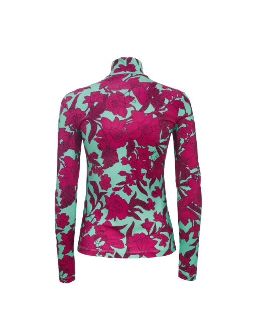 TurtleneckLilium Purple in Skinny Jersey