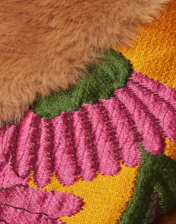 Winter SlidesOrange Gerber in Jacquard
